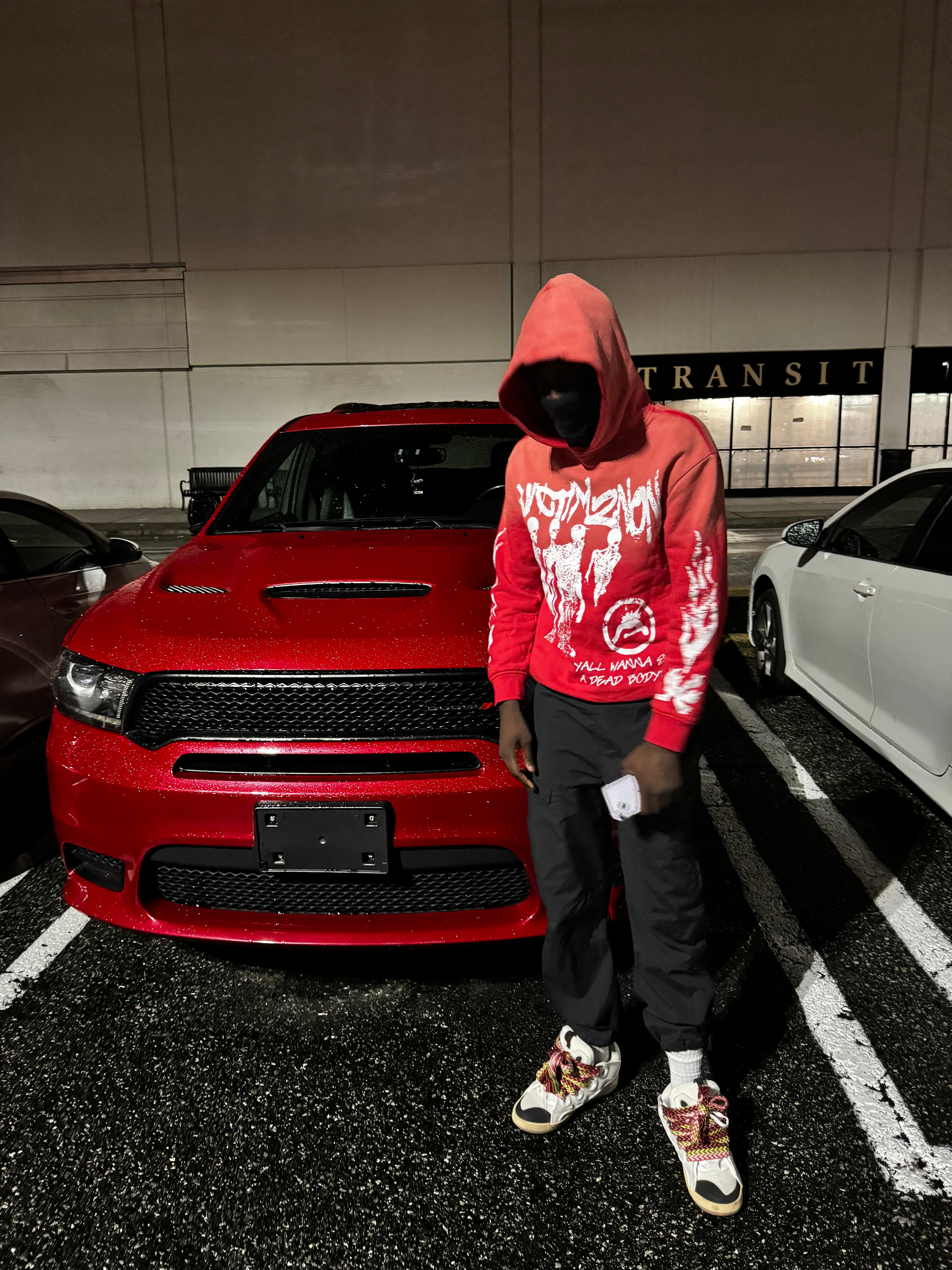 Acid Red Hoodie