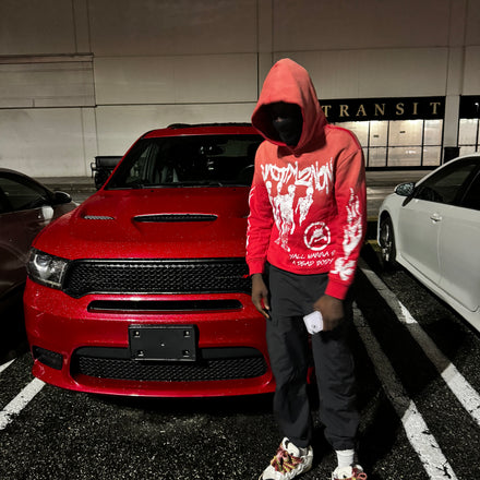 Acid Red Hoodie