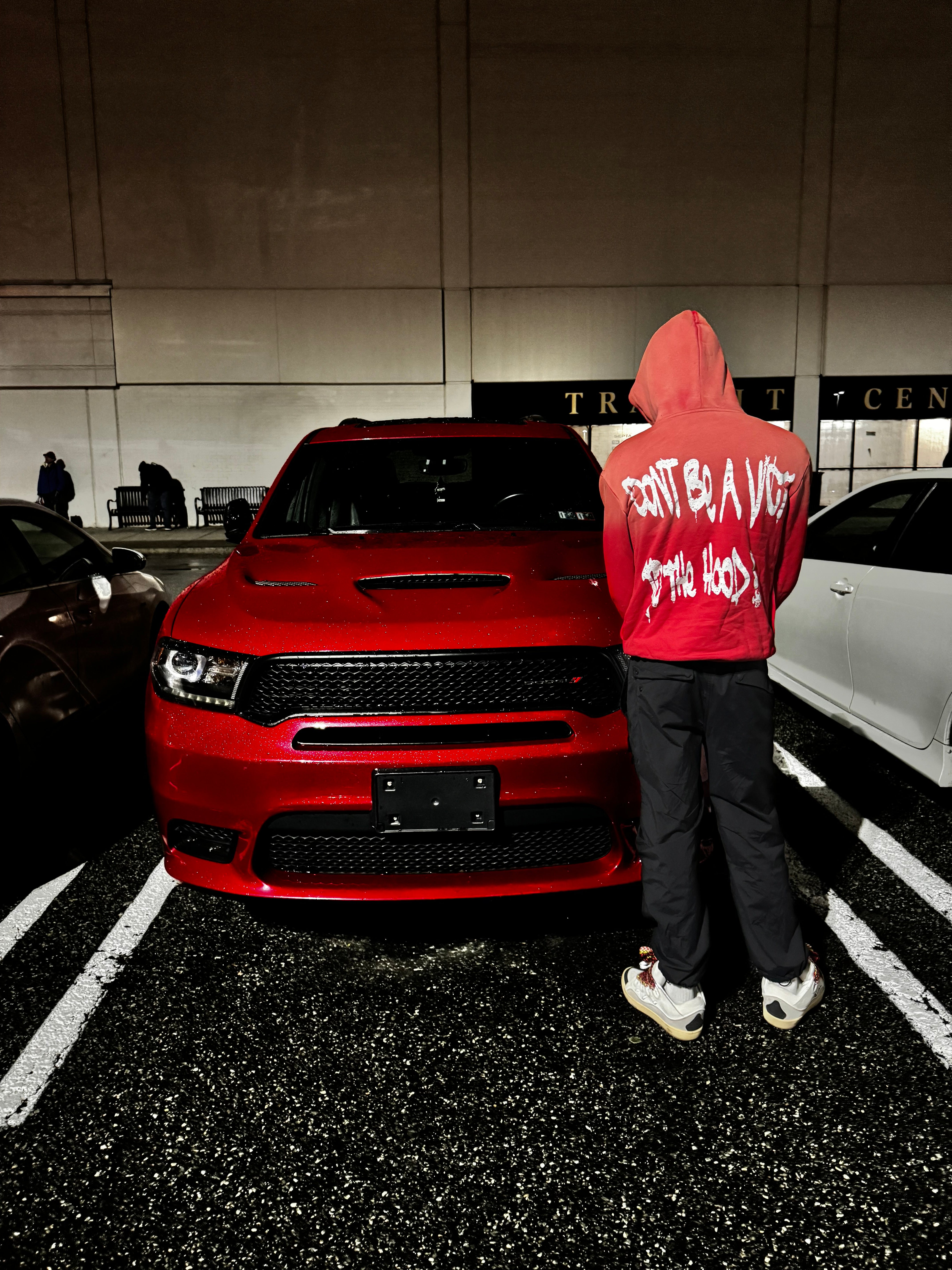 Acid Red Hoodie