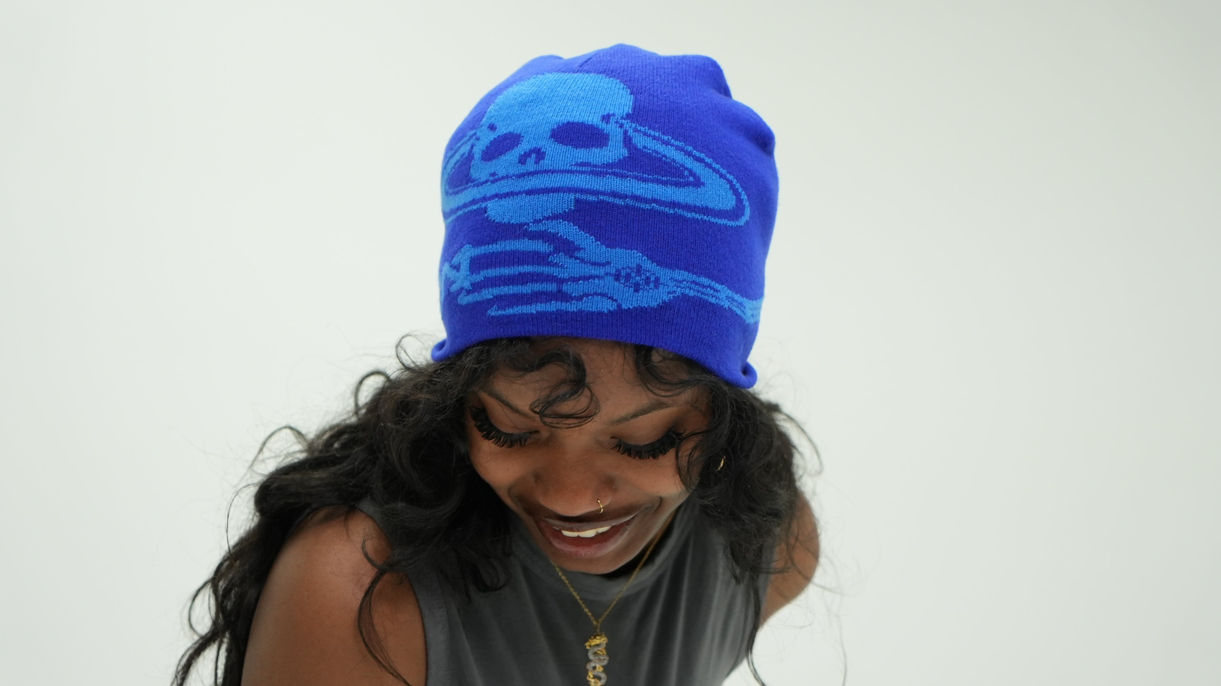 V2N BEANIE- BLAZE BLUE